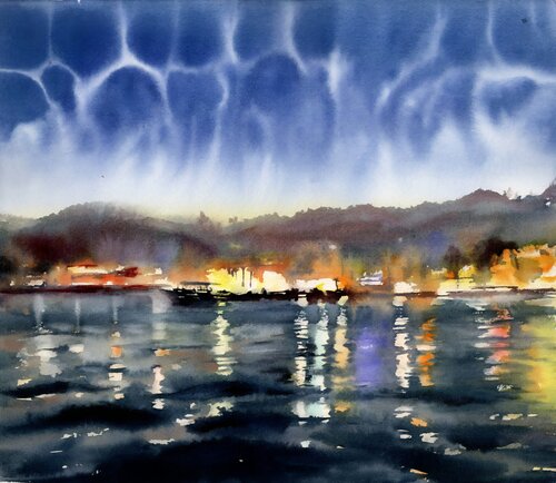 It was unforgettable trip. de Alla Prisacar, Obra en papel a la venta en Singulart