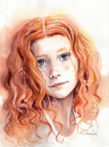 Pretty di Alla Prisacar, Pittura in vendita su Singulart