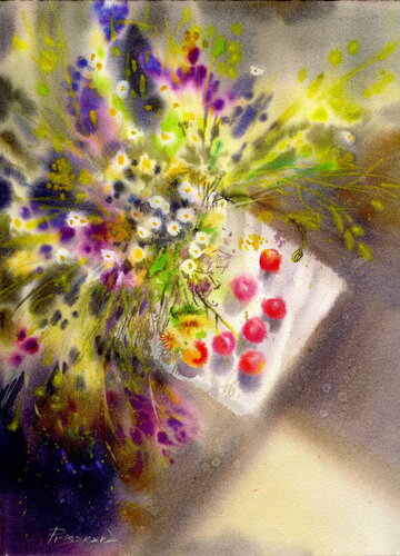 Breath of Summer. by Alla Prisacar, Painting for Sale on Singulart