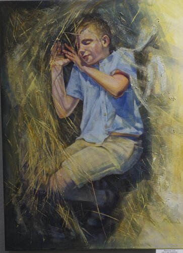 Dreams from childhood van Alla Prisacar, Schilderij te koop op Singulart