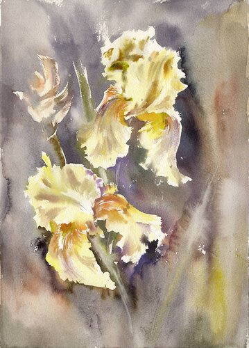 Together... van Alla Prisacar, Werk op papier te koop op Singulart