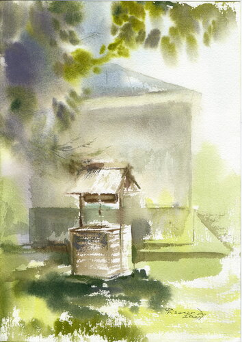Memories from childhood by Alla Prisacar, Work on Paper for Sale on Singulart