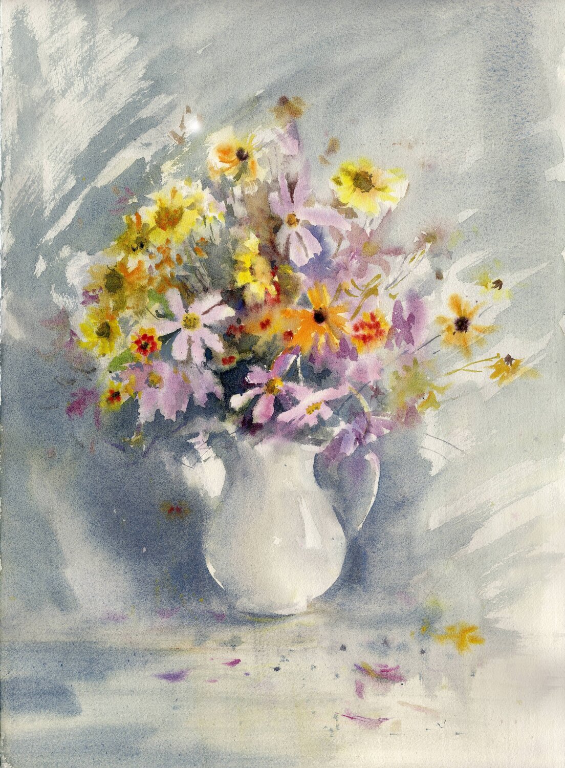 The delicate bouquet . Alla Prisacar