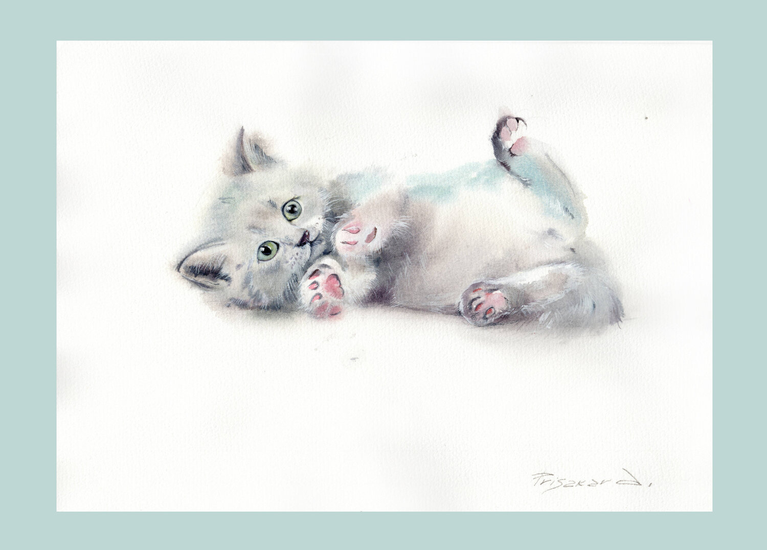 Little cat. Alla Prisacar