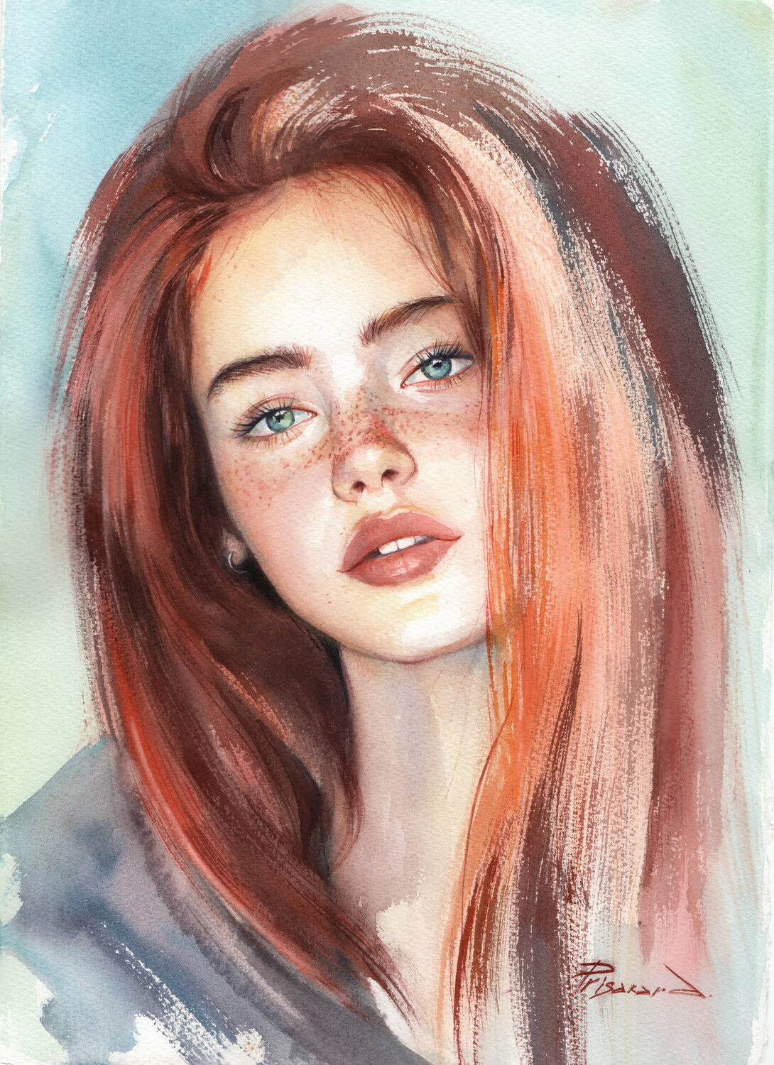 Exceptional girl. Alla Prisacar