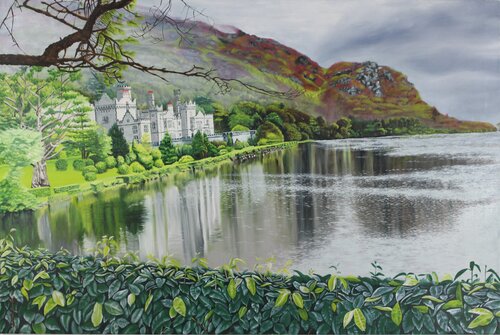 paesaggio irlandese di Luisa Sodano, Pittura in vendita su Singulart