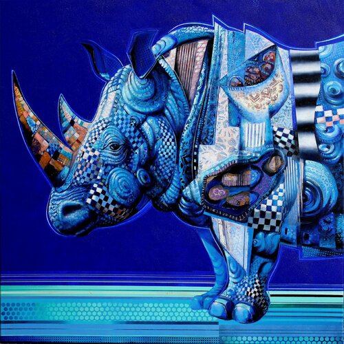 VEGETARIAN  POWER par MARIUS ZABINSKI, Peinture en vente sur Singulart