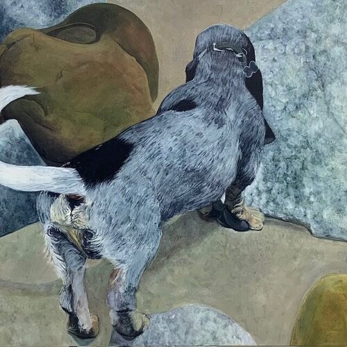 Rock Climbing van Paige Wilson, Schilderij te koop op Singulart