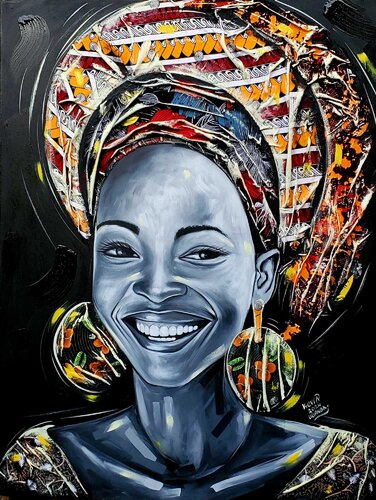 Smiles of a queen von Kevin Jjagwe, Andere Medien kaufen auf Singulart