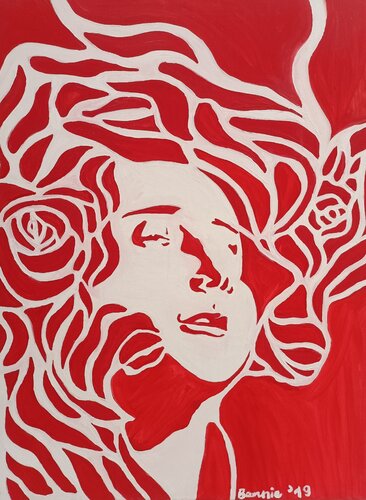 Bocca di rosa van BERNARDO BANDINELLI, Schilderij te koop op Singulart