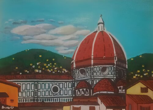 L' ottava meraviglia de BERNARDO BANDINELLI, Pintura a la venta en Singulart