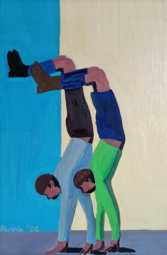 Tentar non nuoce di BERNARDO BANDINELLI, Pittura in vendita su Singulart