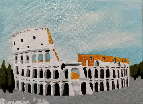 Il Colosseo van BERNARDO BANDINELLI, Schilderij te koop op Singulart