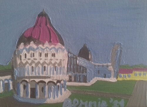 Dalle mura di Pisa van BERNARDO BANDINELLI, Schilderij te koop op Singulart