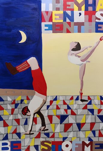 Il sogno (disordine e ordine) by BERNARDO BANDINELLI, Painting for Sale on Singulart