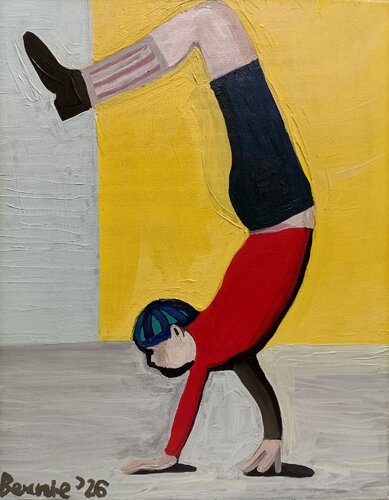 L'acrobata von BERNARDO BANDINELLI, Malerei kaufen auf Singulart