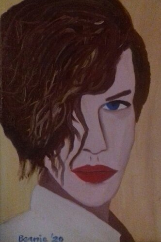 Donna in camicia von BERNARDO BANDINELLI, Malerei kaufen auf Singulart