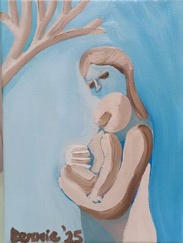 Madre e figlio van BERNARDO BANDINELLI, Schilderij te koop op Singulart