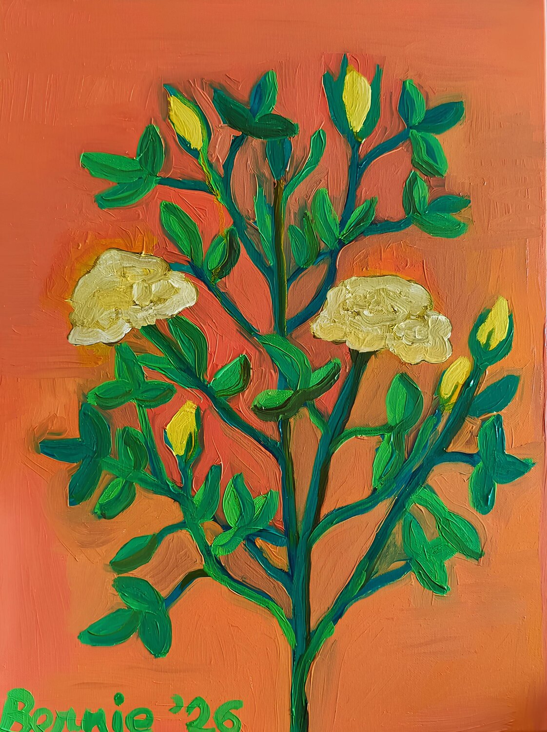 Tu sarai per me unico al mondo BERNARDO BANDINELLI Original painting for sale