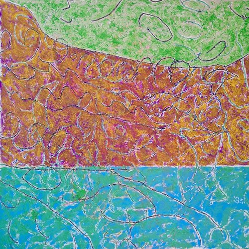 Cosmic Trinity de Georg Schmidt, Pintura a la venta en Singulart