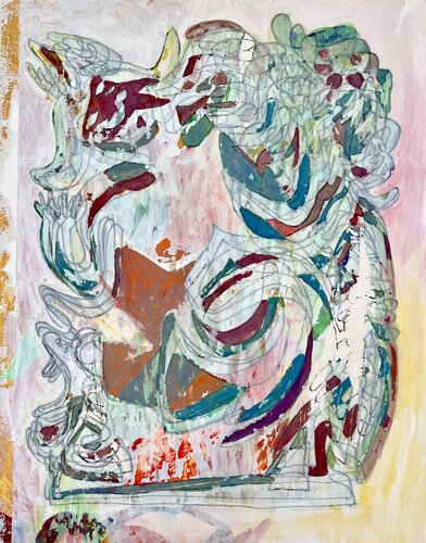 Dancing Spirits de Georg Schmidt, Pintura a la venta en Singulart