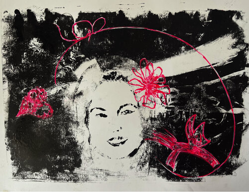Knot van Nadia Khovaeva, Werk op papier te koop op Singulart