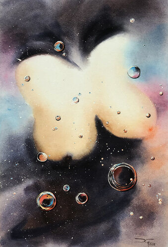 Flashing von Nadia Khovaeva, Malerei kaufen auf Singulart