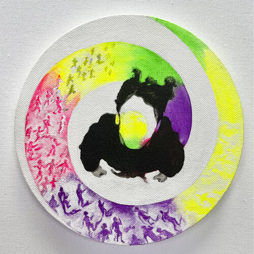 Spiral of time by Nadia Khovaeva, 회화 for Sale on Singulart