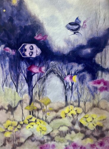 Less by Nadia Khovaeva, 회화 for Sale on Singulart