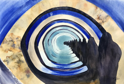 An inexhaustible source by Nadia Khovaeva, Painting for Sale on Singulart
