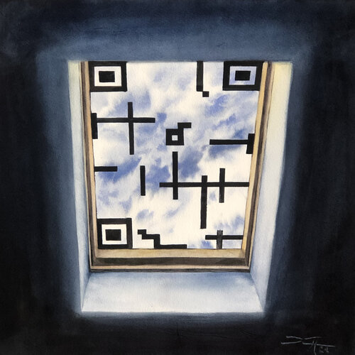 Ultramarine by Nadia Khovaeva, Painting for Sale on Singulart