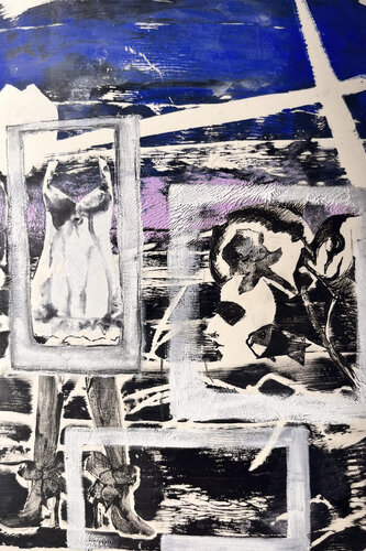 The limits of decency by Nadia Khovaeva, Work on Paper for Sale on Singulart