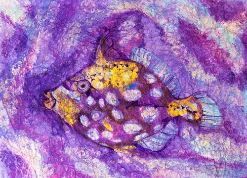 Sea floor 15 di Galina Lorentzen, Pittura in vendita su Singulart