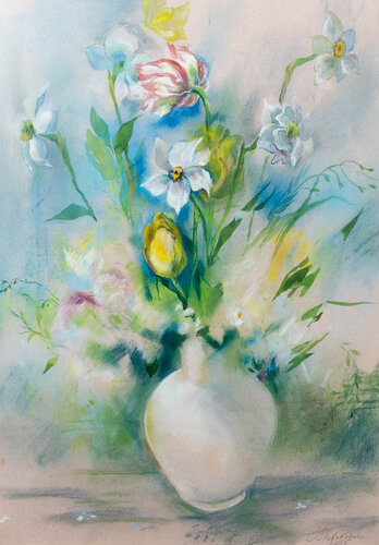 Flowers 2 von Galina Lorentzen, Malerei kaufen auf Singulart