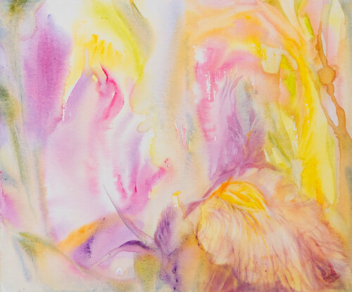 Flowers 3 by Galina Lorentzen, 회화 for Sale on Singulart