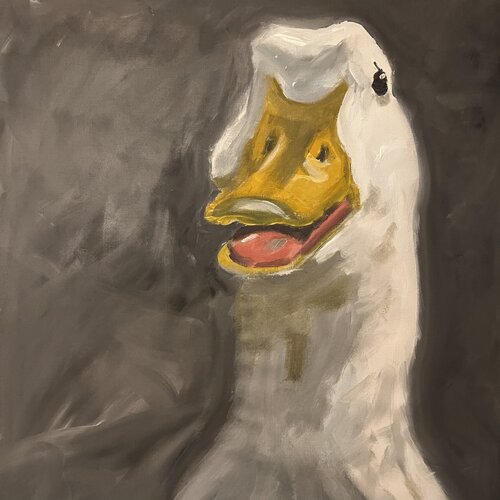 Mrs Laburnum par Bankier, Peinture en vente sur Singulart