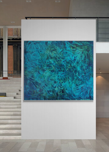 "BLUE RYTHM N. 2" di Sonia J., Pittura in vendita su Singulart