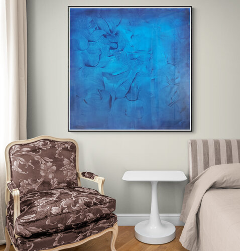 "Blue Vortex" di Sonia J., Pittura in vendita su Singulart