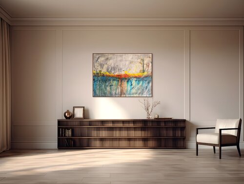 " Dialogue between matter and emotion" von Sonia J., Malerei kaufen auf Singulart