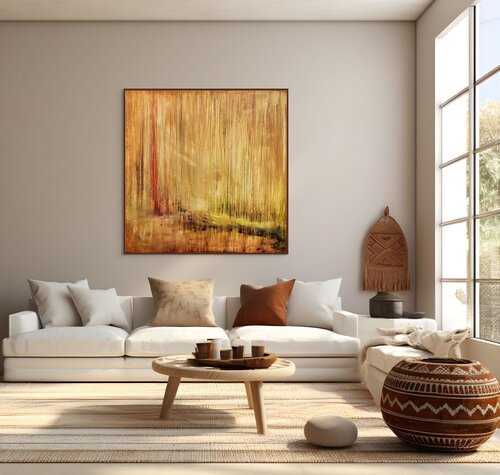 "Field of Dandelions" di Sonia J., Pittura in vendita su Singulart