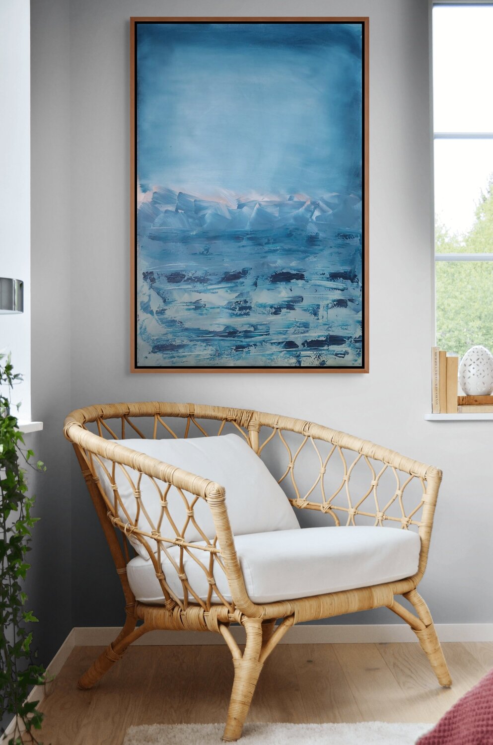"Frozen Silence" Sonia J. Pintura original en venta