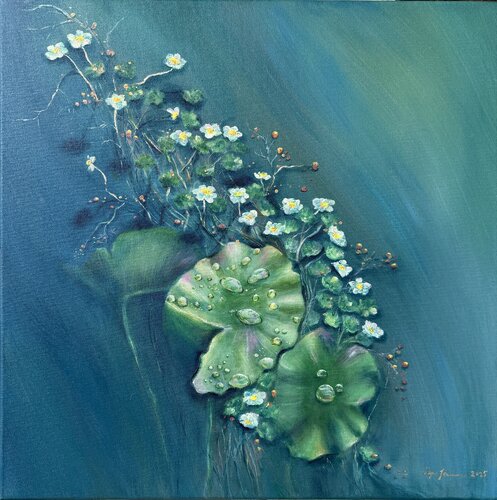 The wreath of The Vetehinen by Sirpa Järvinen, Painting for Sale on Singulart