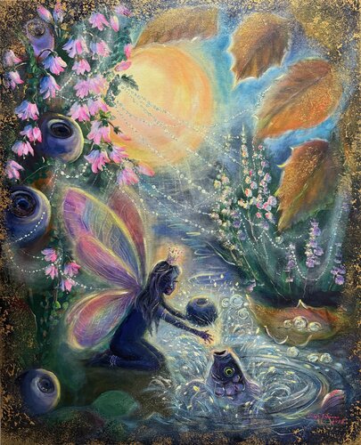 Autumn magic van Sirpa Järvinen, Schilderij te koop op Singulart