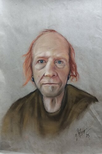 Portrait Herr R. par Georg Tilzer, Dessin en vente sur Singulart