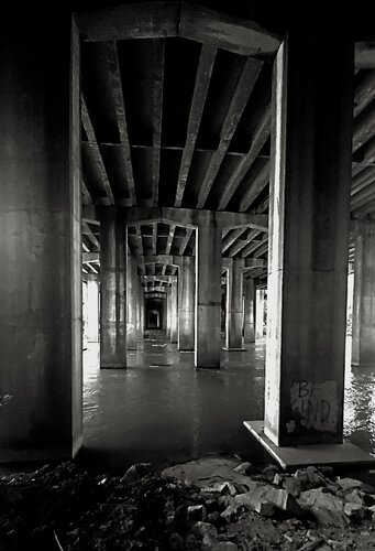 Pillars of Eternal Mirror by Karlton McIver, Photography for Sale on Singulart
