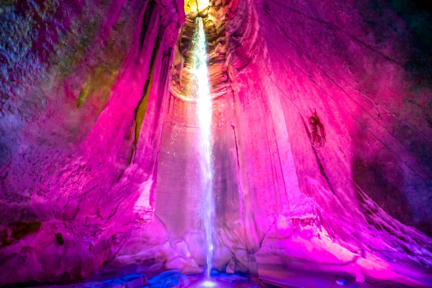 Eternal Glow of Ruby Falls Karlton McIver