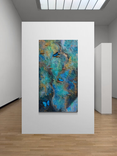 Amazon – Between Raw Power and Fragility de Stephanie Künzli Ycaza, Otros medios a la venta en Singulart