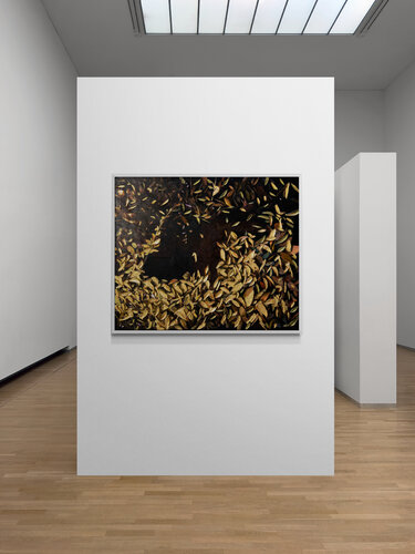 Golden Leaves von Stephanie Künzli Ycaza, Malerei kaufen auf Singulart