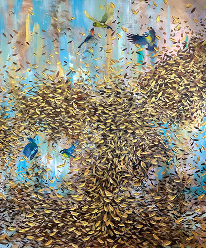 Dance of the Birds by Stephanie Künzli Ycaza, Other Media for Sale on Singulart