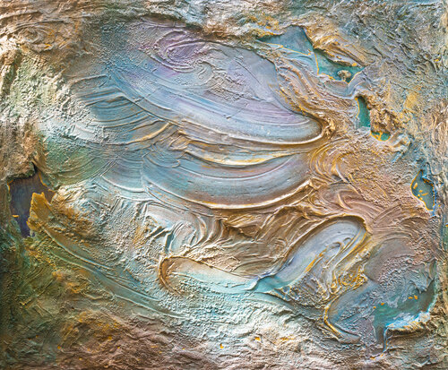 Reflections from the Earth's Core de Stephanie Künzli Ycaza, Pintura a la venta en Singulart